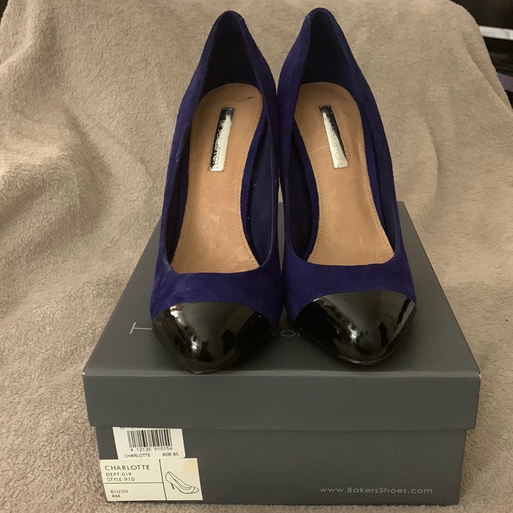 H by Halston Dress pumps with patent leather toe